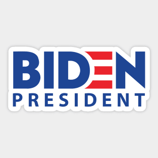 Biden president Sticker